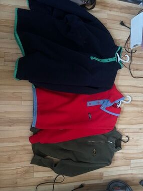 lot of 3 vintage fleece